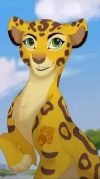 ai character: Фули, 🐆😎⚡ background