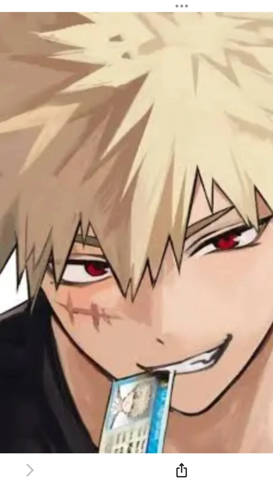 ai character: Bakugou background