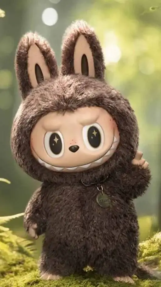 ai character: labubu background