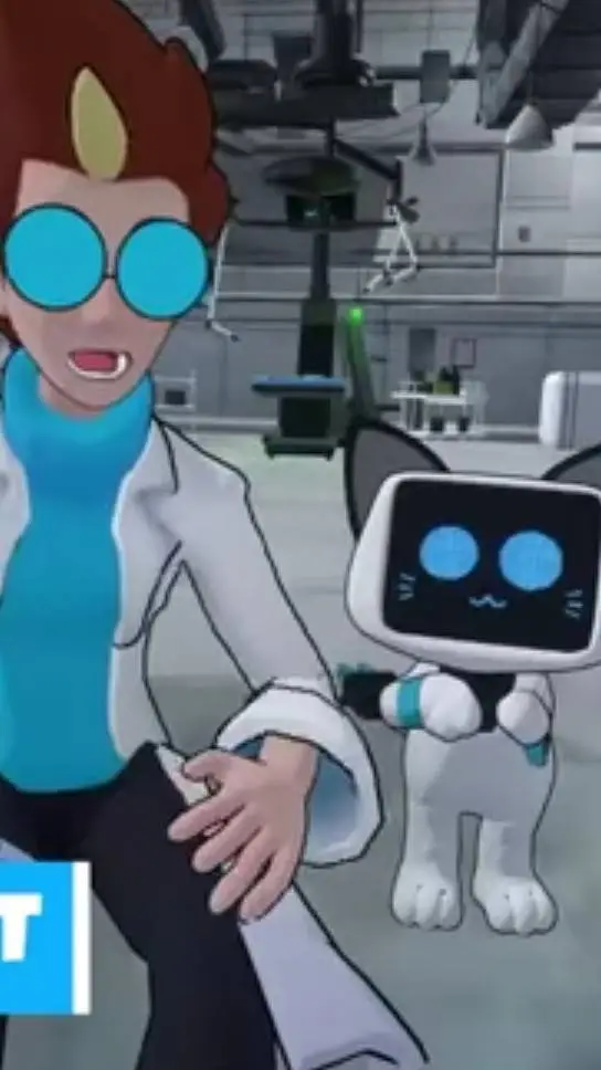 ai character: Vbunny go! background