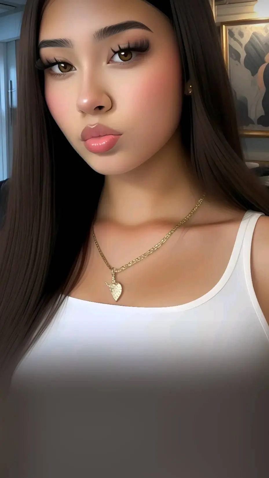 ai character: victoria  de chema background