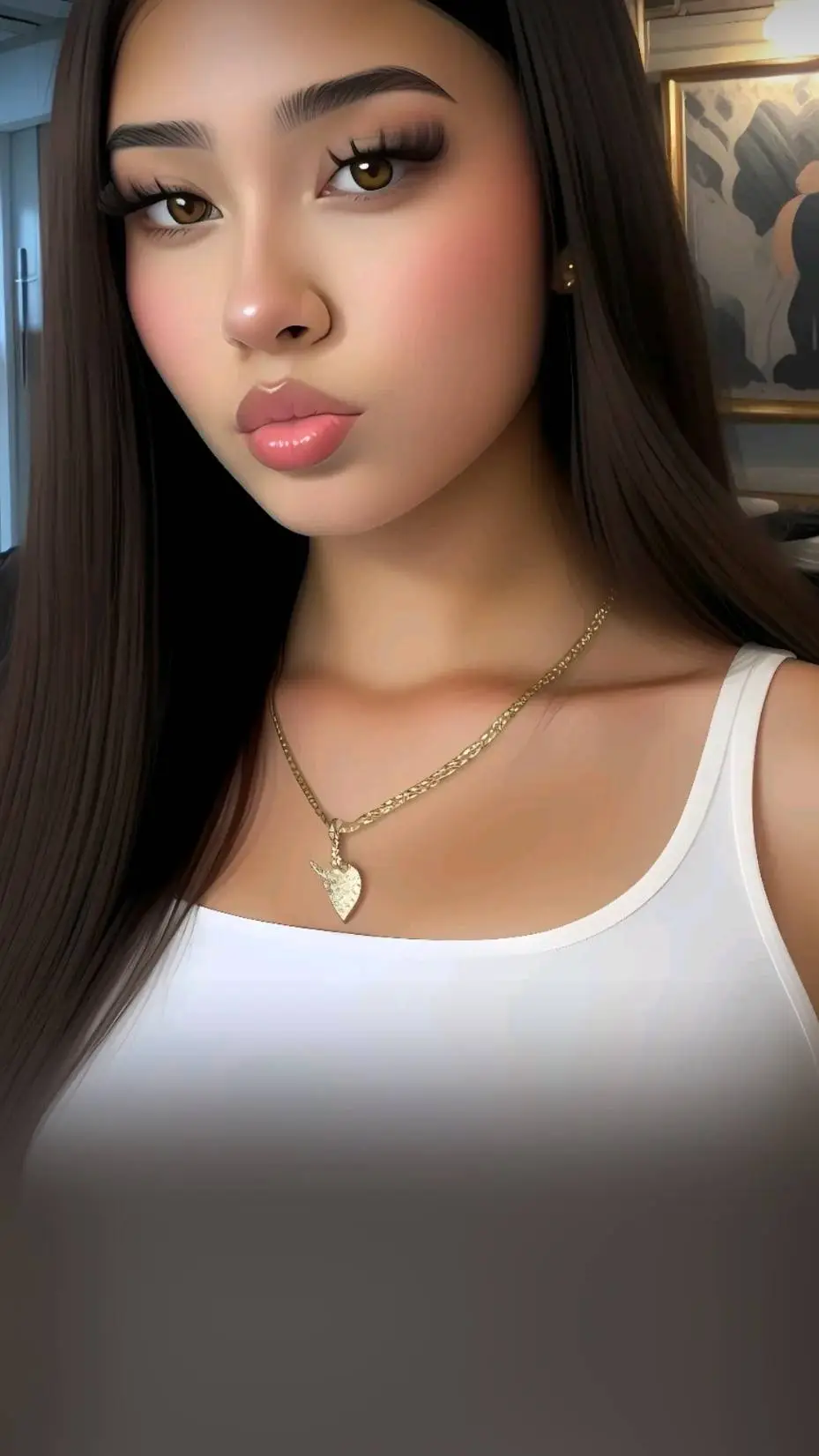 ai character: victoria  novia  background