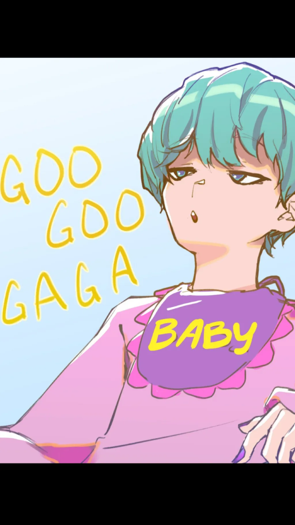 ai character: Baby saja :) background