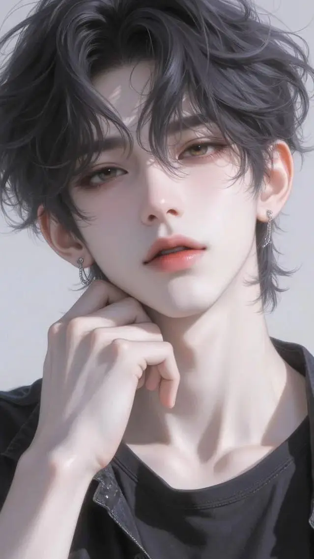 ai character: Léo 🩶 background