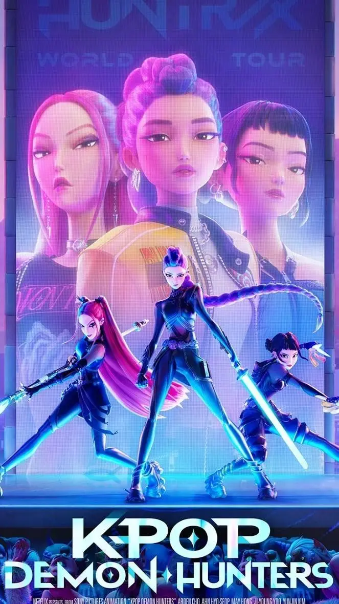 ai character: KPOP DEMON HUNTERS background