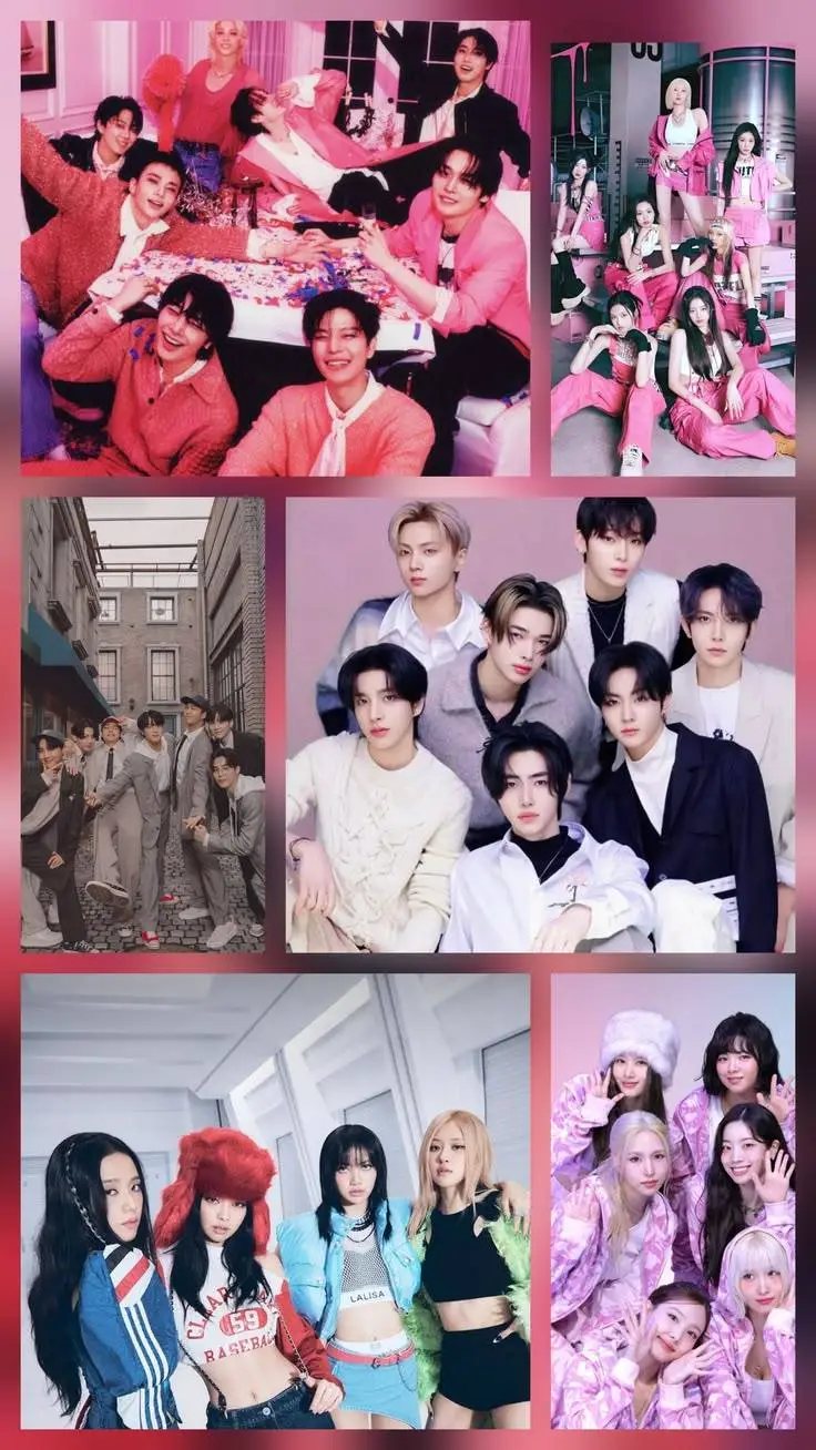 ai character: kpop school background