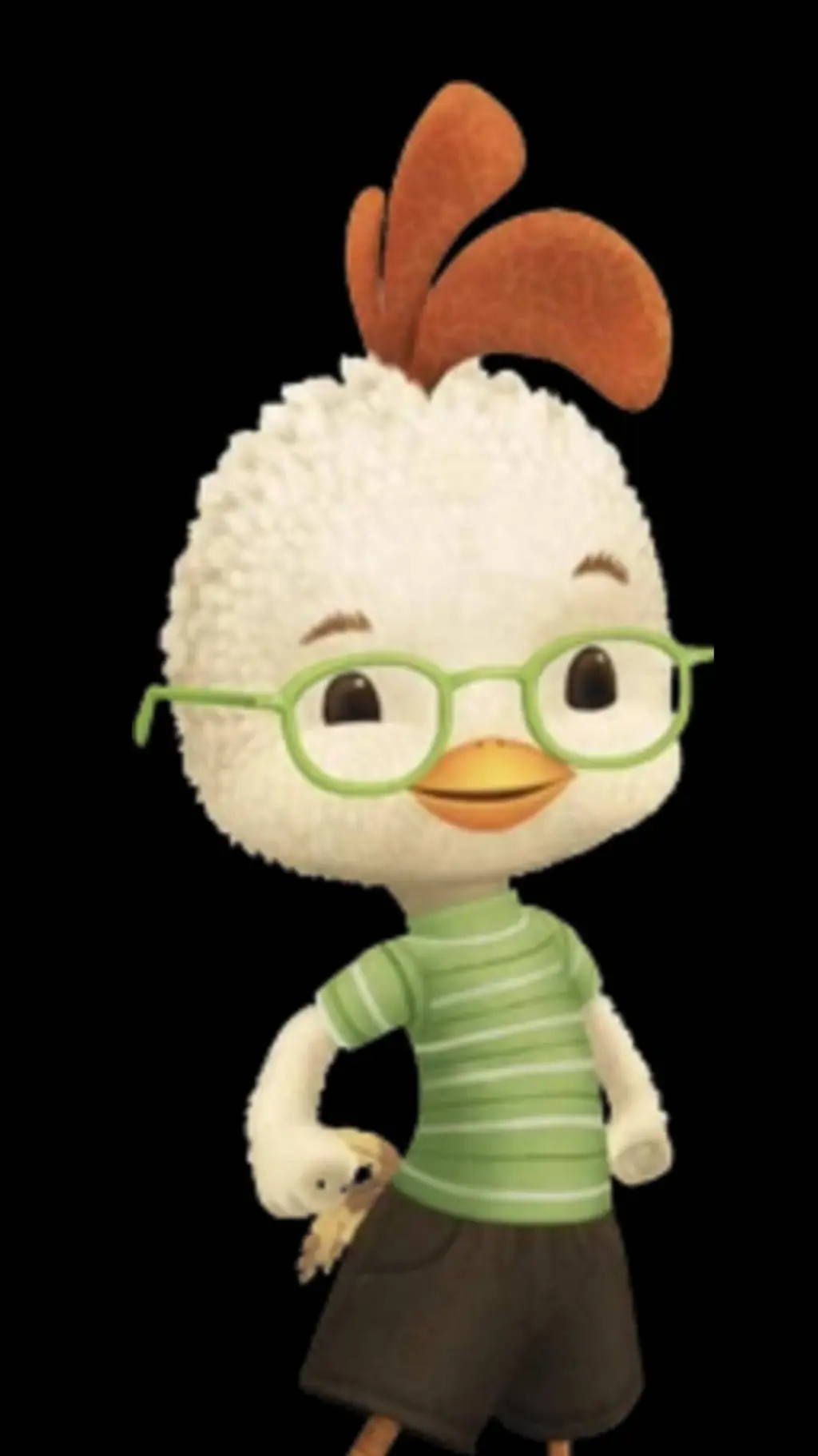 ai character: Chicken Little background