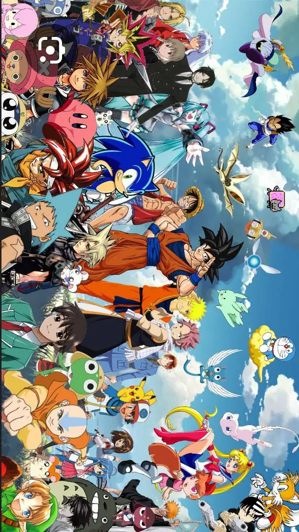 ai character: multi anime background