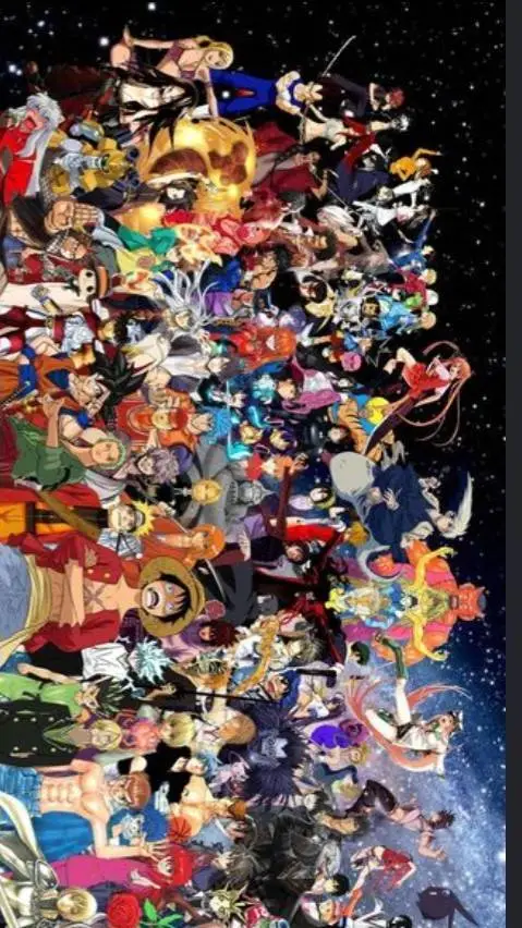 ai character: multititi background