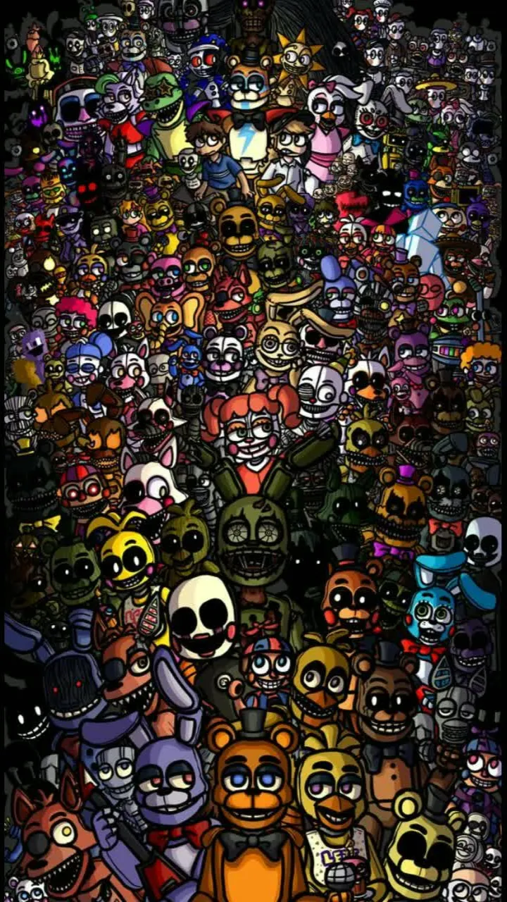 ai character: All fnaf background
