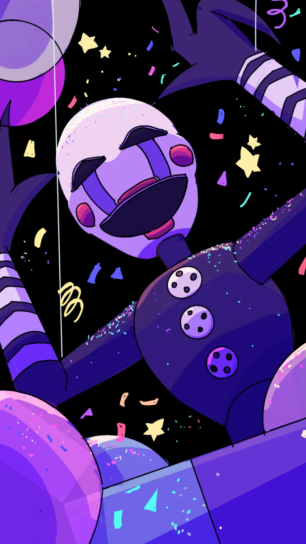 ai character: Puppet  background