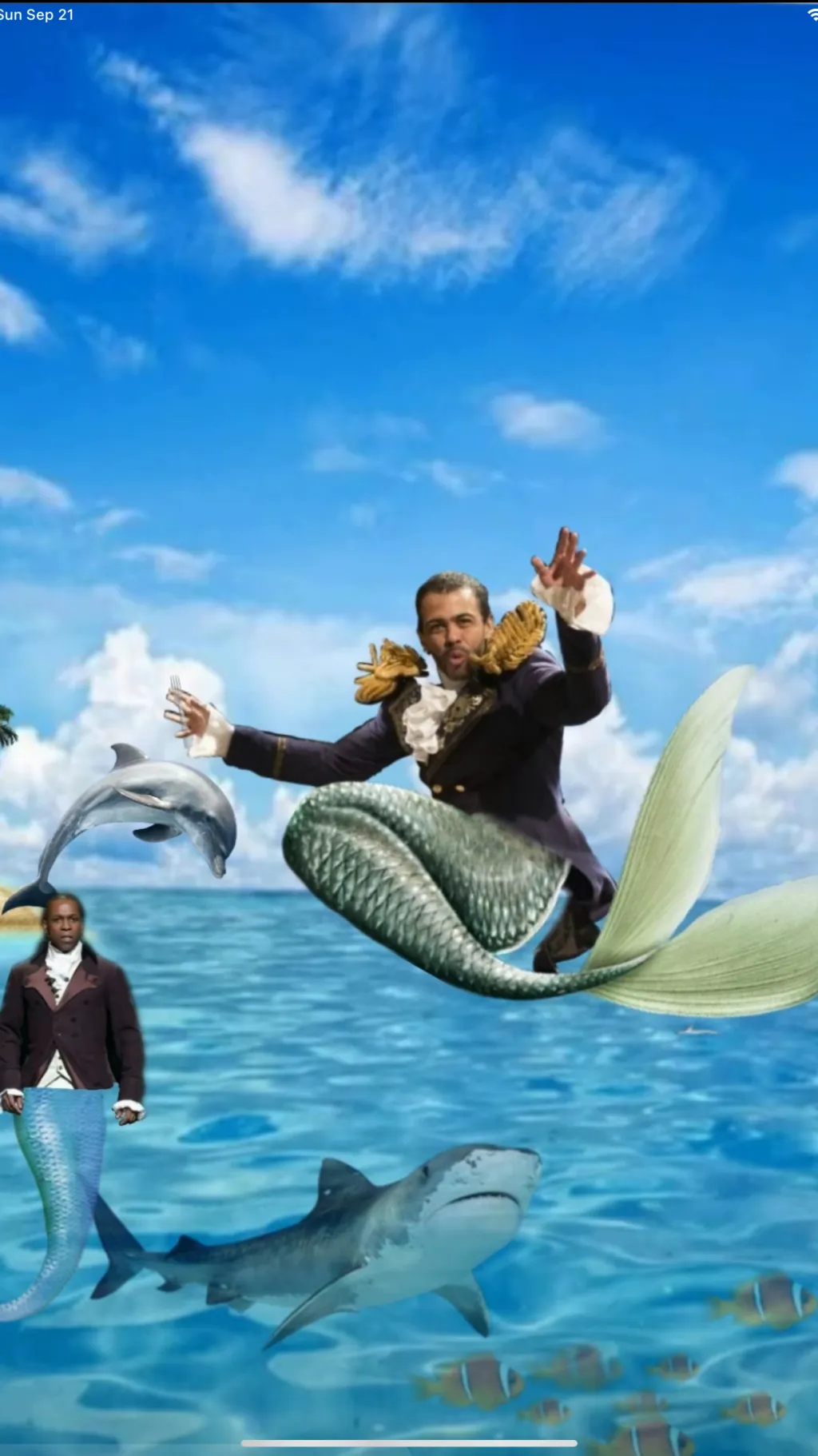 ai character: Hamilton lab background