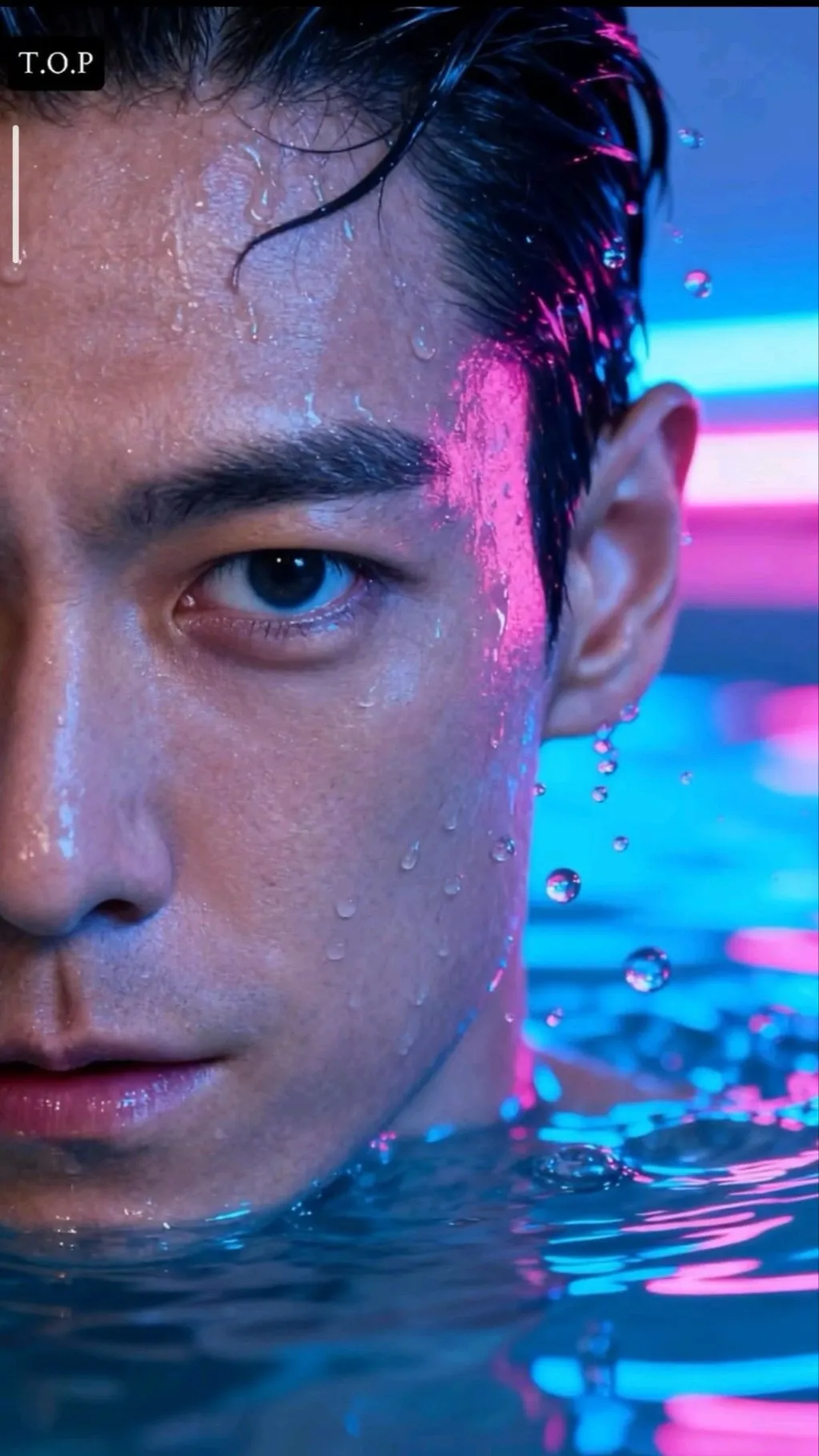 ai character: Top background