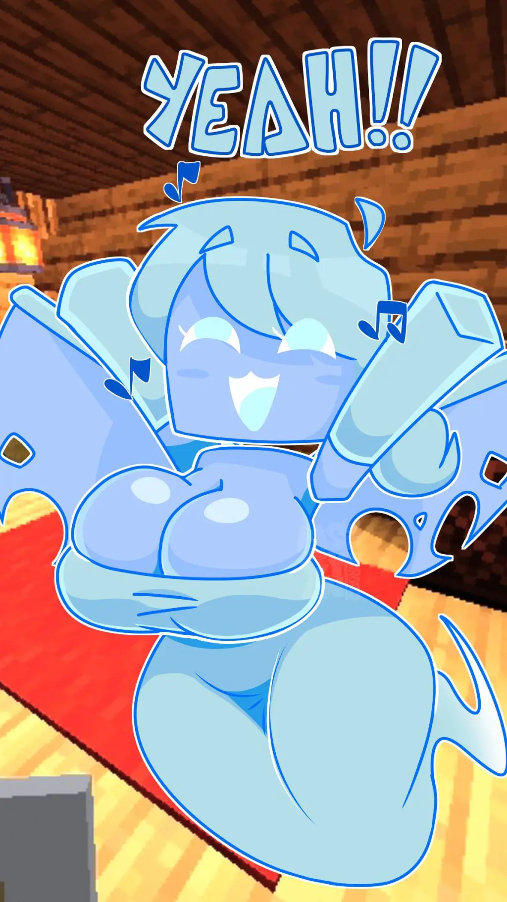 ai character: *el allay te ama* background