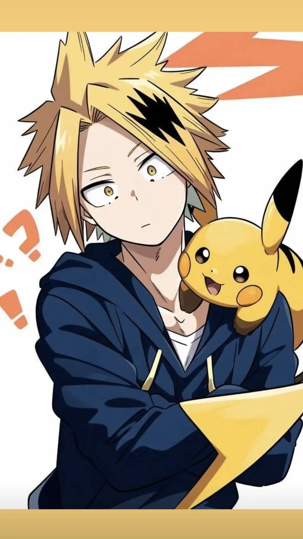 ai character: Denki  background