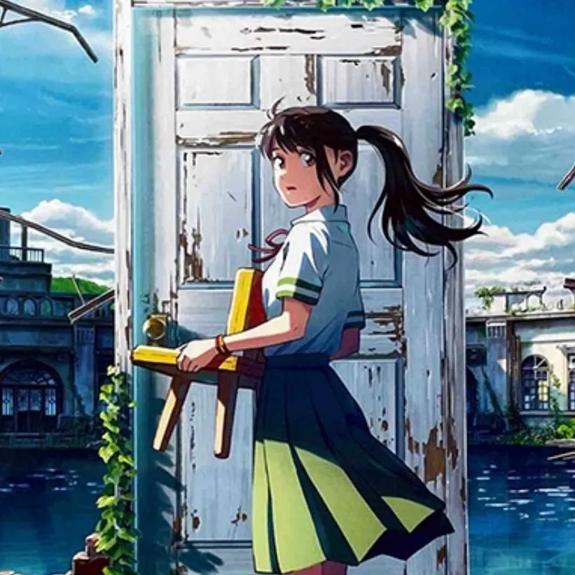 chat with ai character: Película Suzume 