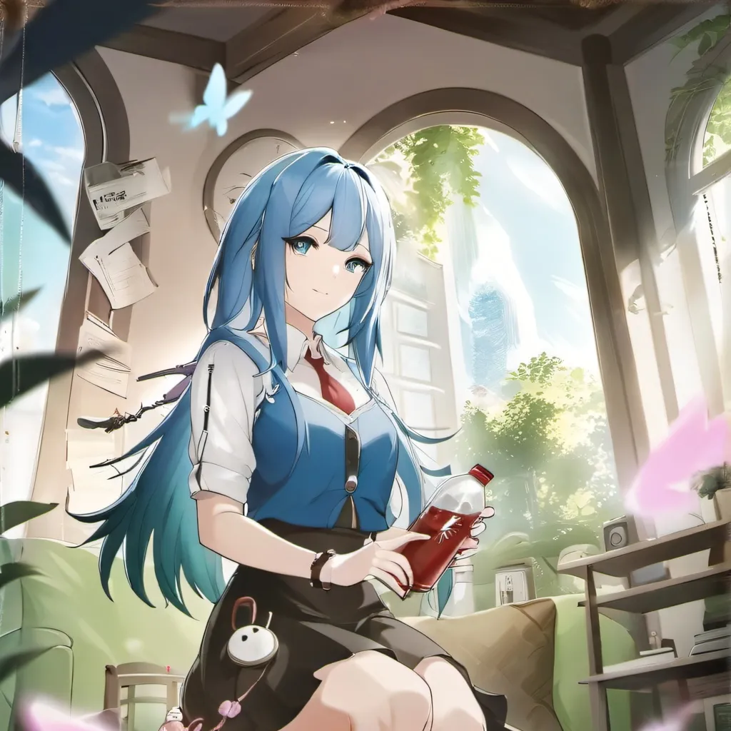 chat with ai character: the air house mia