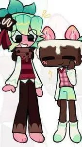 ai character: cos and sprout  background