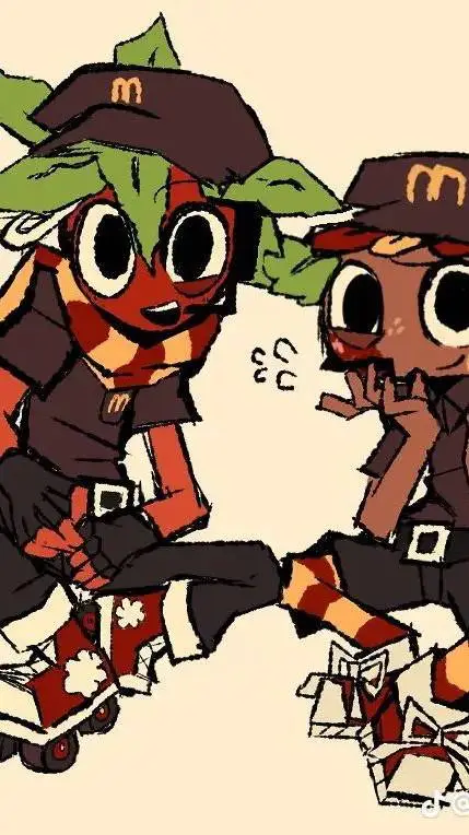 ai character: McDonald's bruh  background