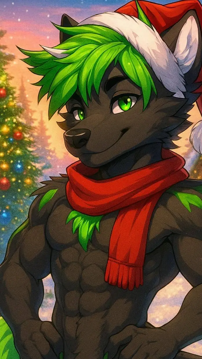 ai character: 🎄Christmas Shadow🎄 background