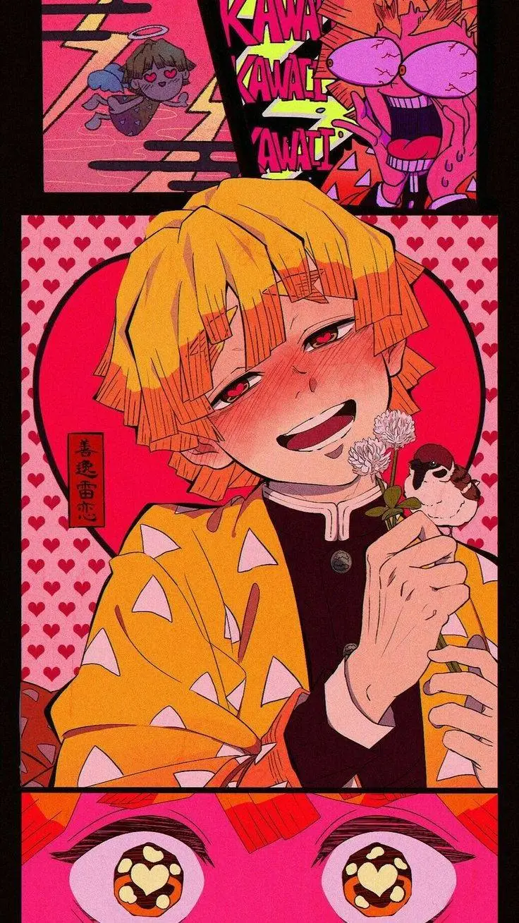 ai character: amor de zenitzu♪∞ background