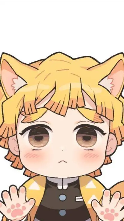 ai character: zenitzu gato background