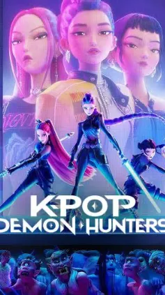 ai character: K-pop demon hunter background