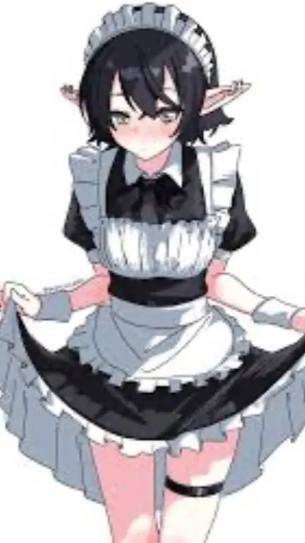 ai character: Maid😧😏😏😏 background