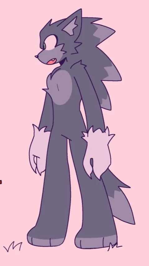 ai character: Sonic lobo background