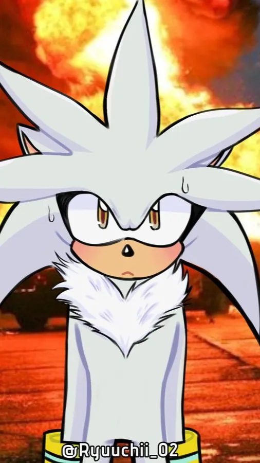 ai character: Silver  background
