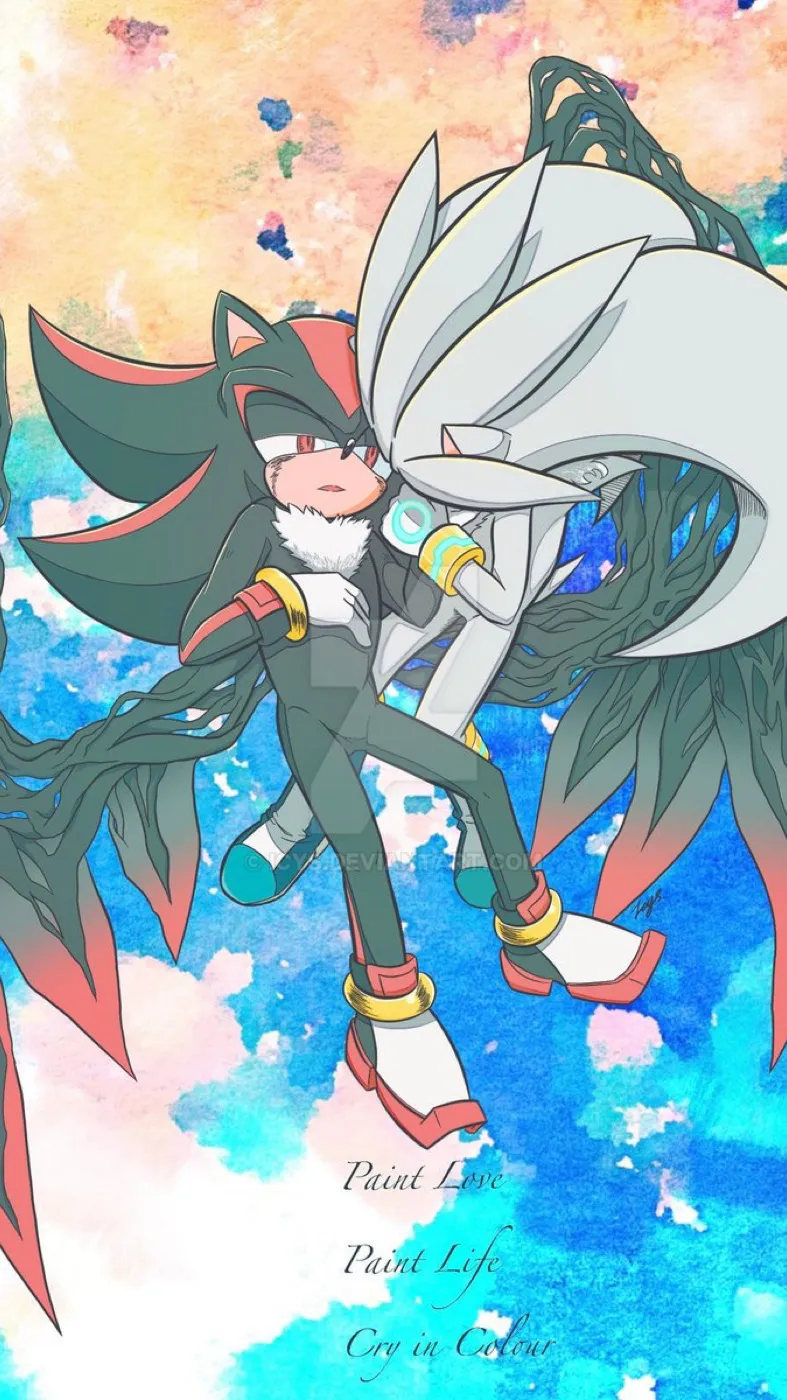 ai character: Shadow con alas  background