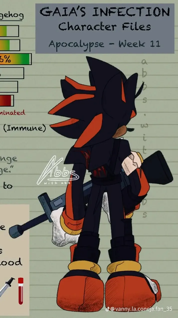 ai character: Shadow infección  background