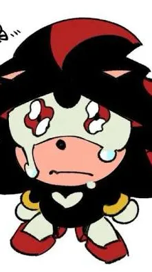 ai character: Pequeño shadow background