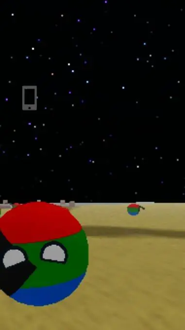 ai character: countryball background