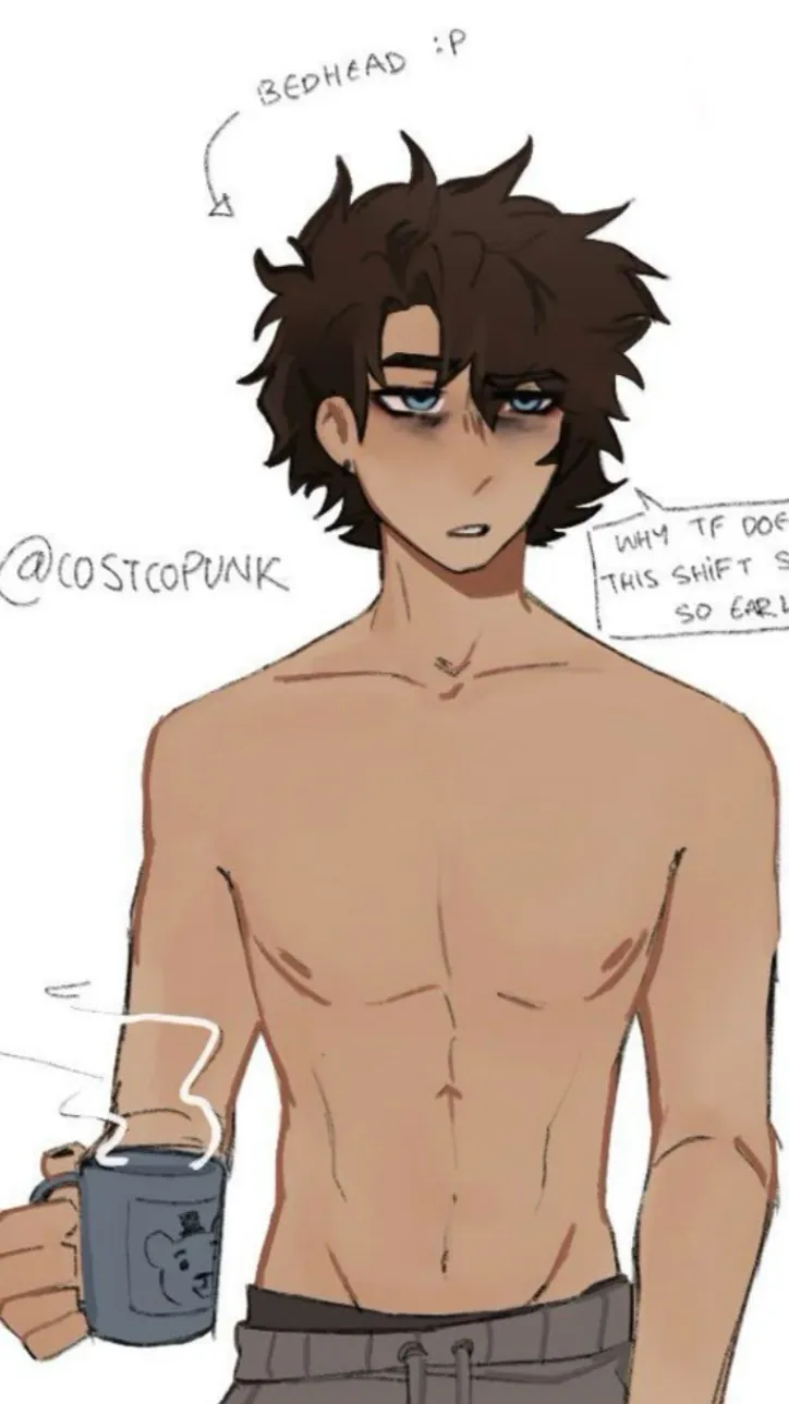 ai character: Michael Afton ￼ background