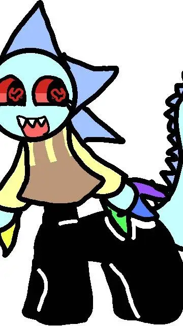 ai character: twisted lansy!  background