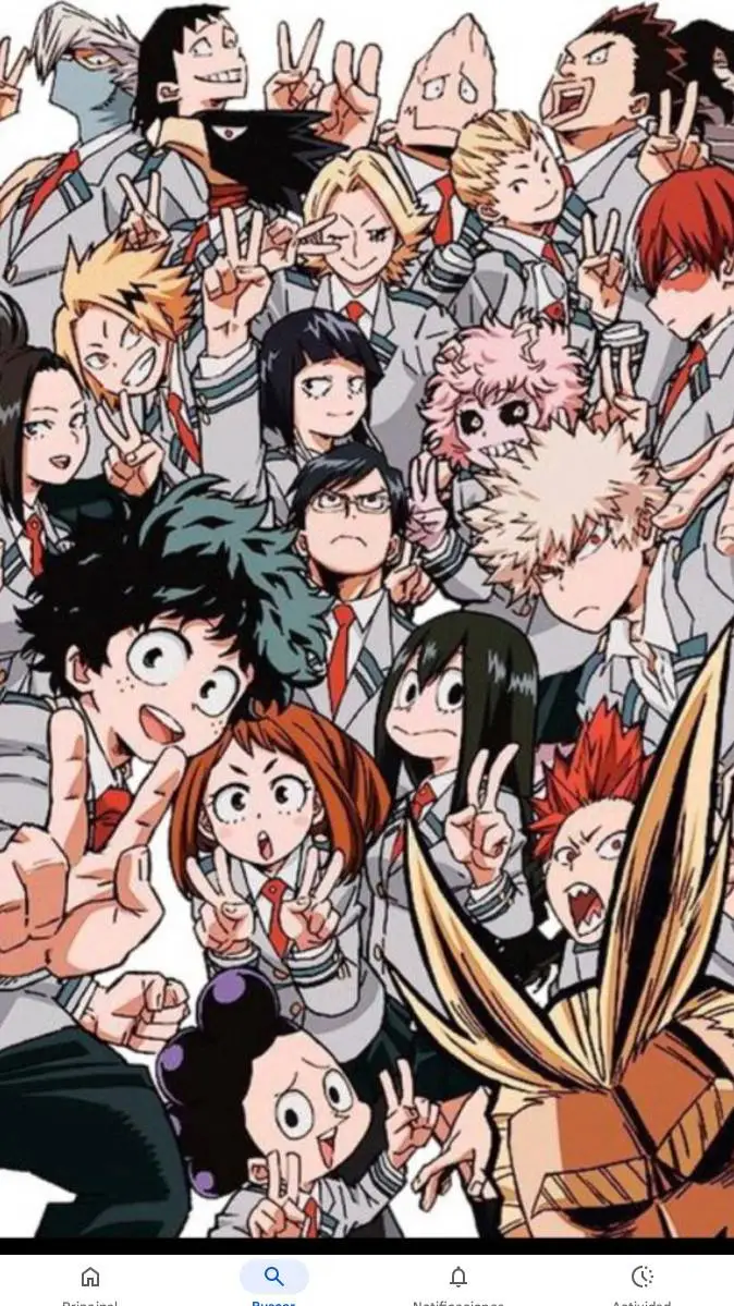 ai character: 🖤mha el inicio...🖤 background