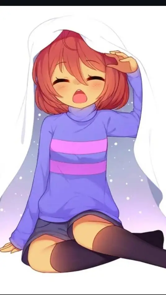 ai character: Frisk  background