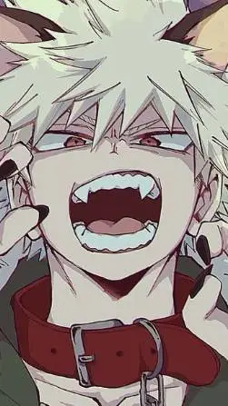 ai character: Bakugo ~ Halloween background