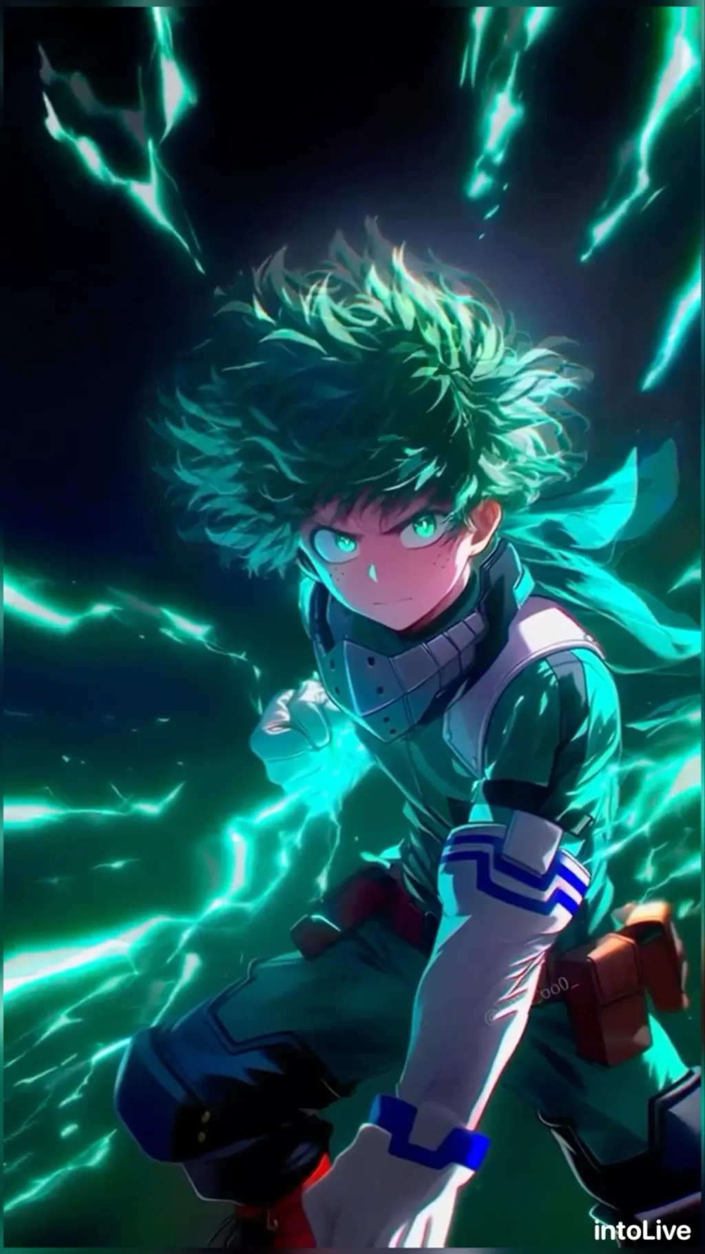 ai character: Izuku Midoriya background