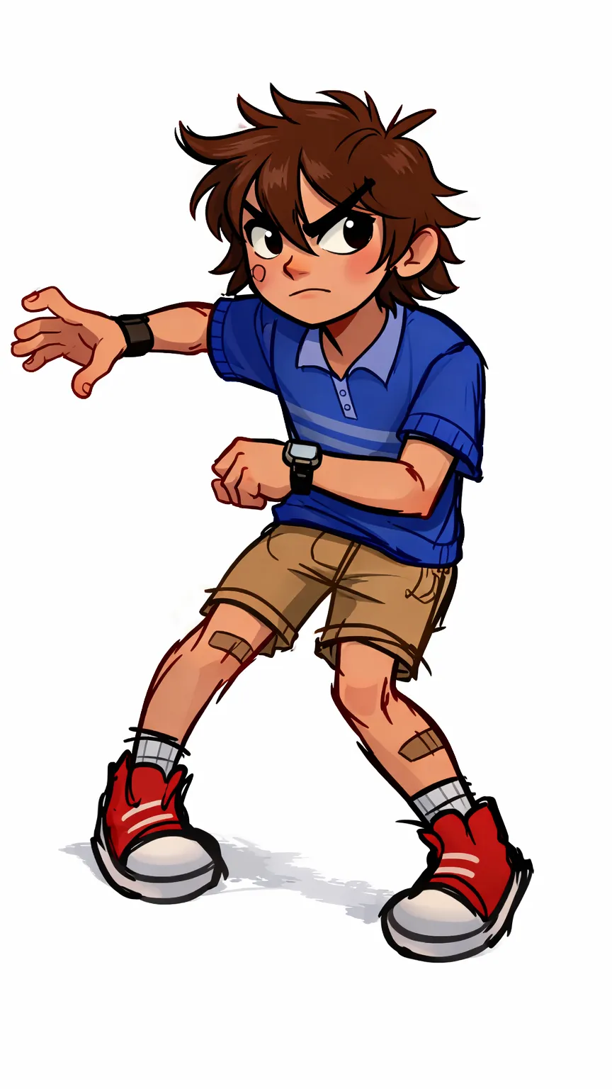 ai character: Gregory💙 background