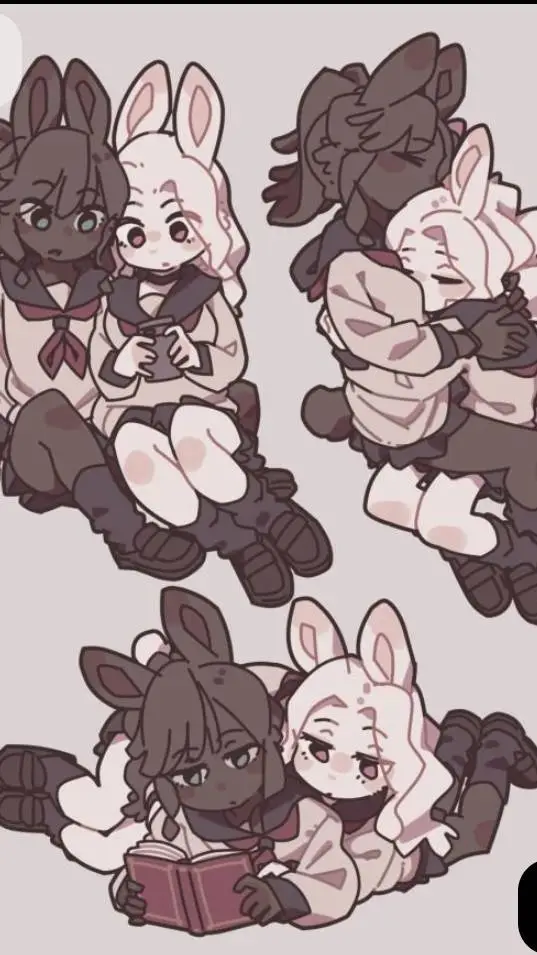 ai character: 🐰 ♠𐀔Millie 𐀔♠🐰 background