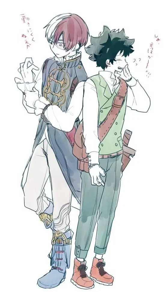 ai character: Tododeku(adventure background