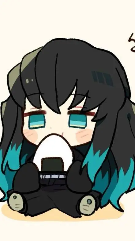 ai character: 💙Muichiro Tokito🖤 background