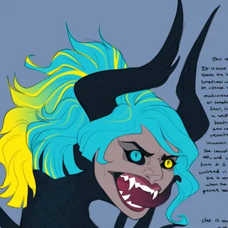 chat with ai character: Monster Cassandra 