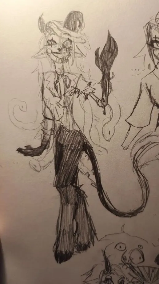 ai character: HH infection AU background