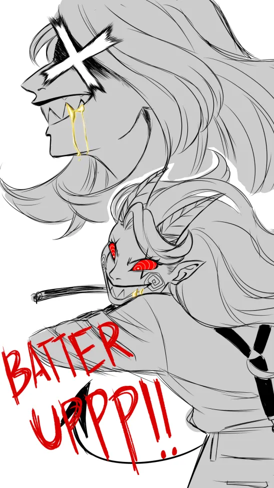 ai character: Vaggie and Charlie background