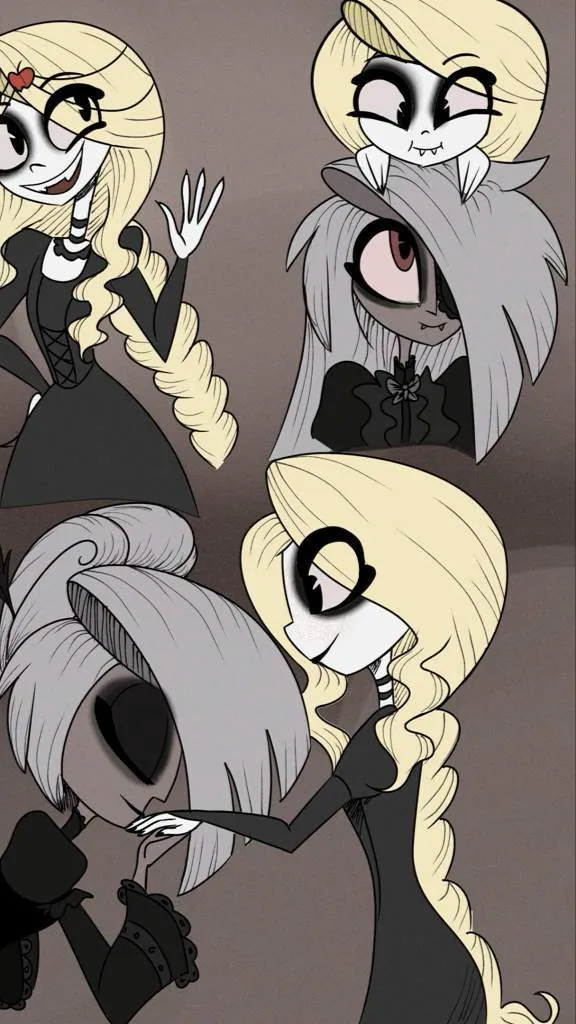 ai character: Charlie and vaggie background