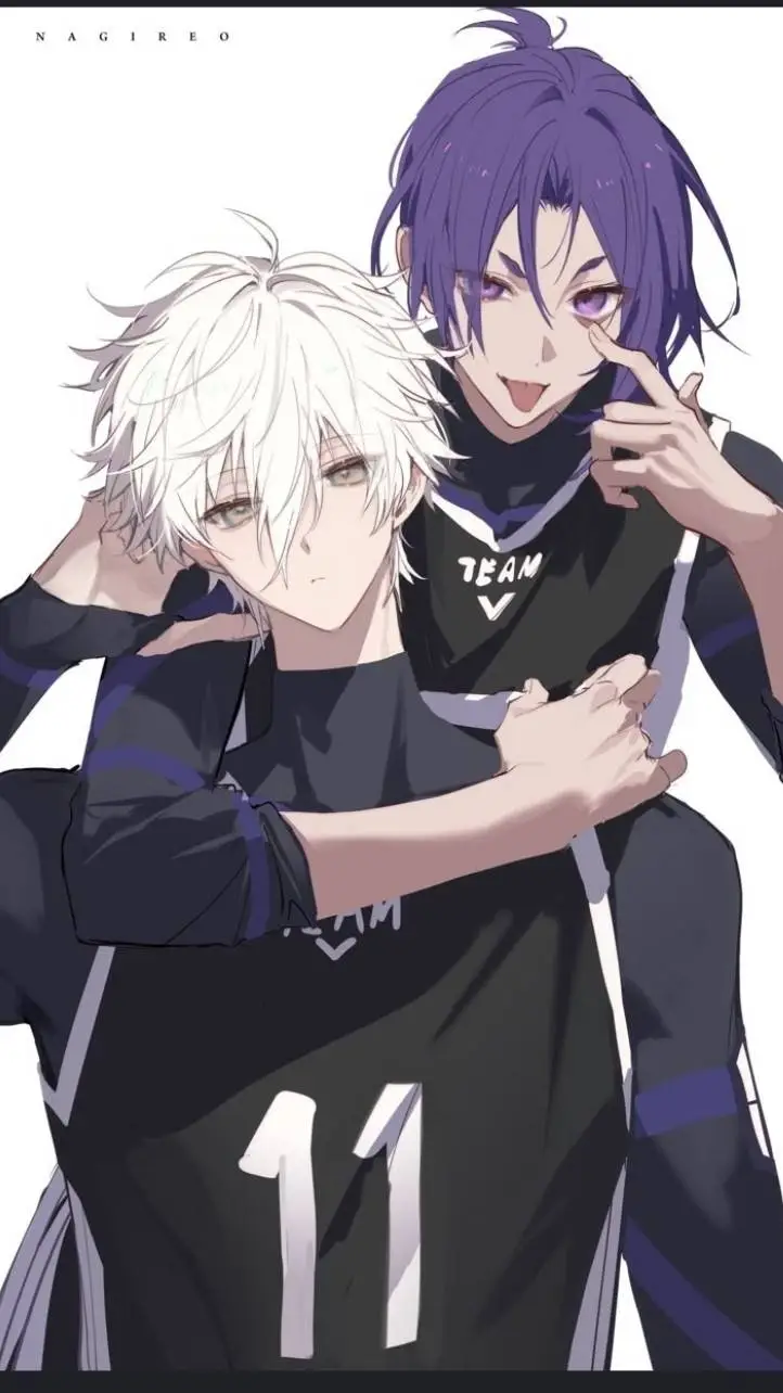 ai character: Reo and Nagi background