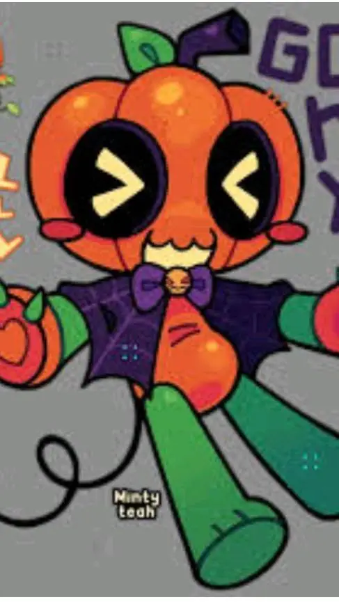 ai character: gourdy y toodles  background